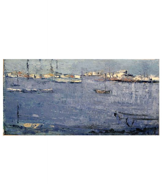 Sea. 1986 Oil on canvas 52 Χ 90