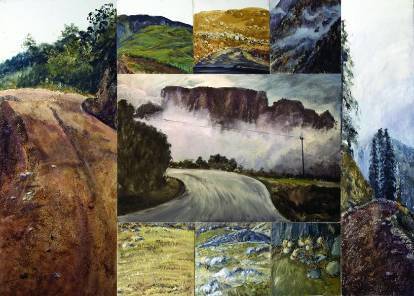 Places Landscapes. 2012 Oil on canvas 200 Χ 280